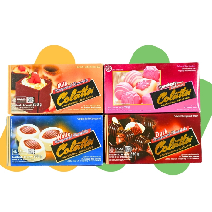 COKLAT BATANGAN / COKLAT UNTUK MEMBUAT KUE / COKLAT COLLATA / COKLAT BELLA / COKLAT GALLETO