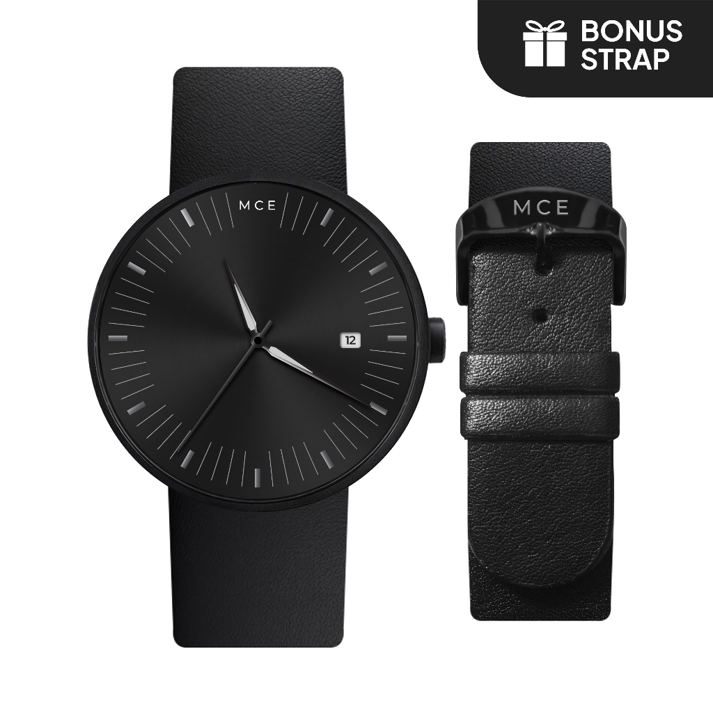 MCE Jam Tangan Pria Giano Series Black