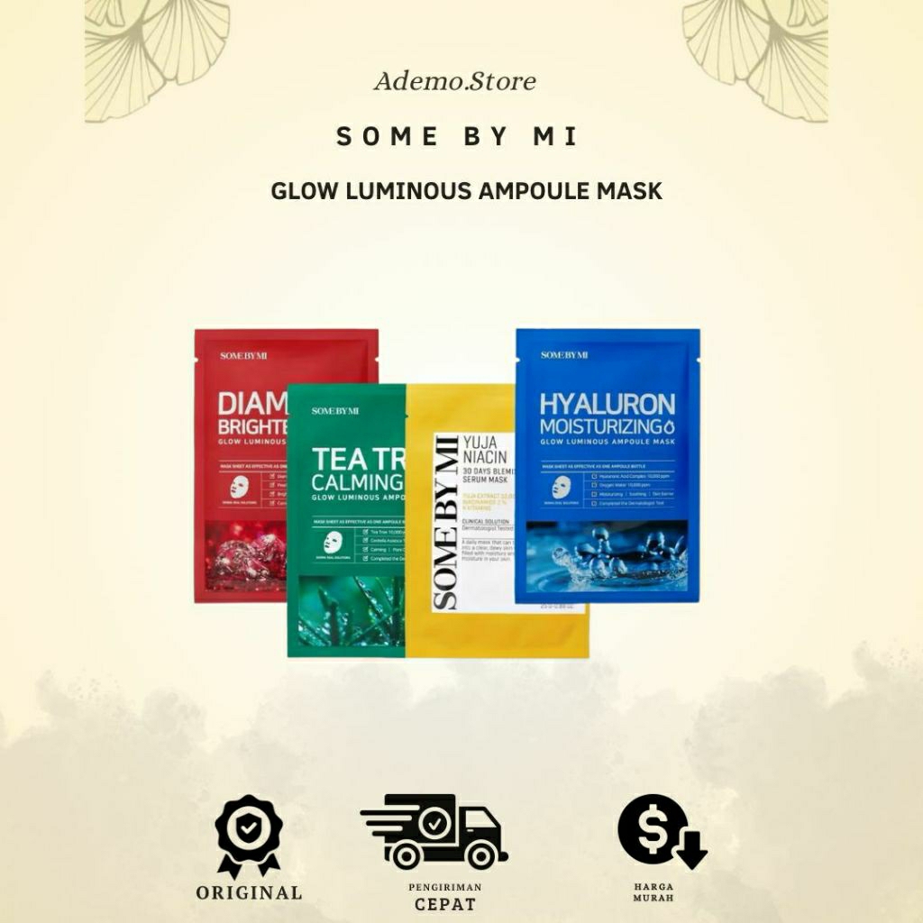 SomeByMi Real Care Mask / SomeByMi Sheet Mask NEW Packaging