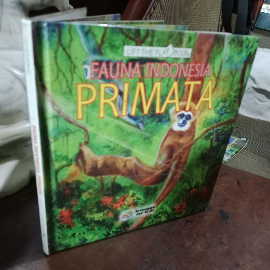 FAUNA INDONESIA PRIMATA -  LIFT THE FLAP BOOK