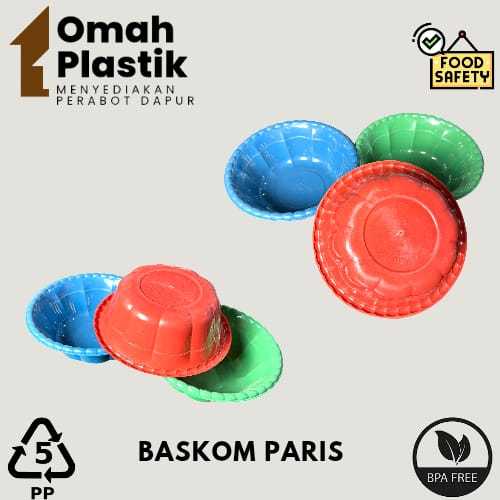 BASKOM PARIS/BRAZIL - BASKOM NASI HAJATAN PLASTIK - EMBER NASI BERKATAN PLASTIK AWET