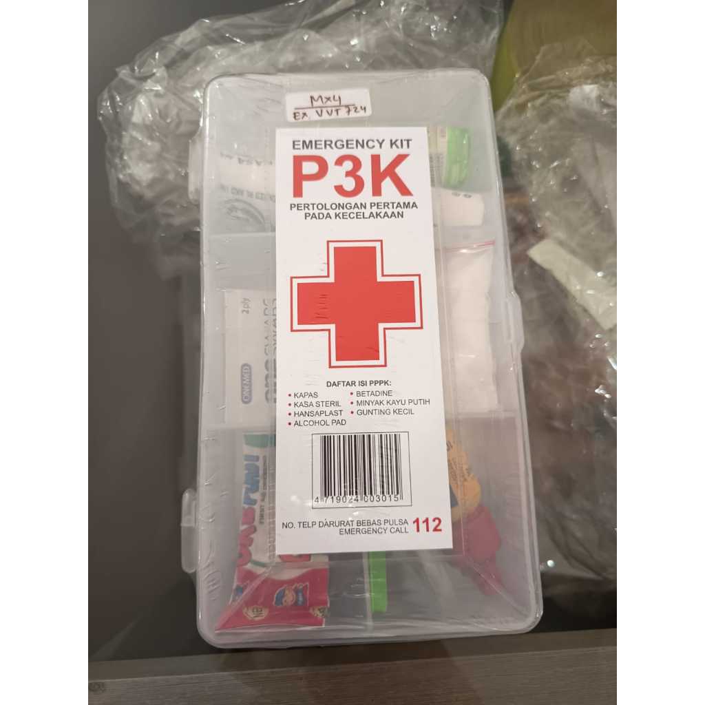 Kotak Obat P3K Emergency Kit P3K / Medical Kit