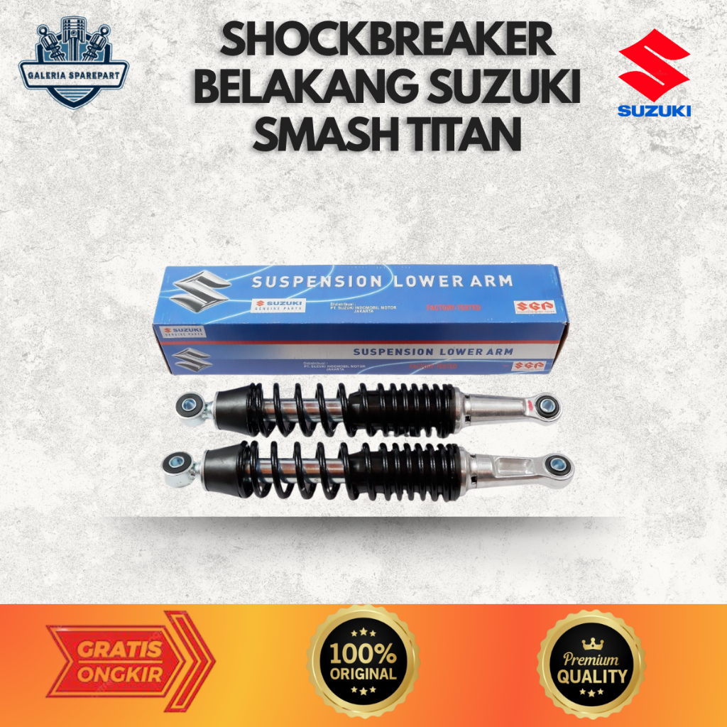 Shockbreaker Belakang Smash Titan - Shock Belakang Suzuki Smash Titan Galeria sparepart motor