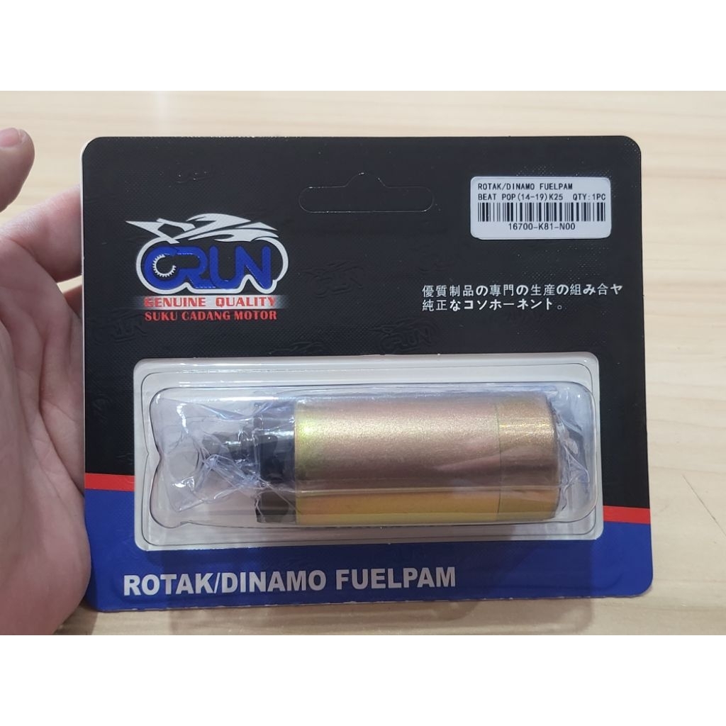 ROTAK DINAMO FUEL PUMP BEAT POP ( K25/K44/K81 ) /  BEAT FI ESP / ASLI CRUN