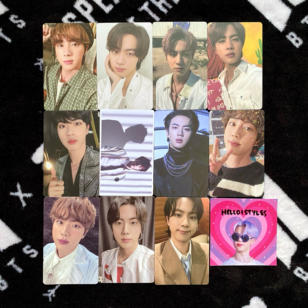 (3/5) Photocard Seokjin Jin BTS Official PTD On Stage Live LD Butter MOTS MCB Hologram Clue Route MO