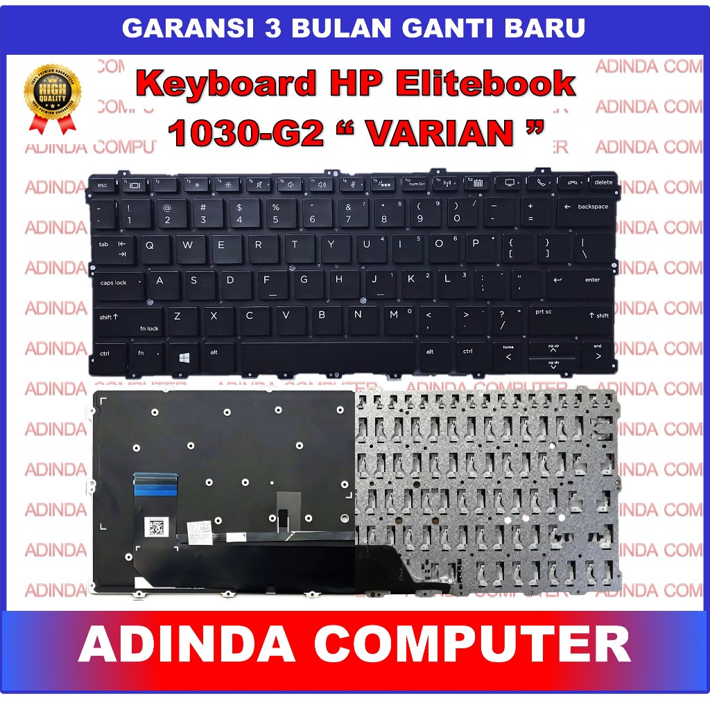 Keyboard HP Elitebook X360 1030 G2 1030 G3 1030 G4 1030 G5 1030 G6