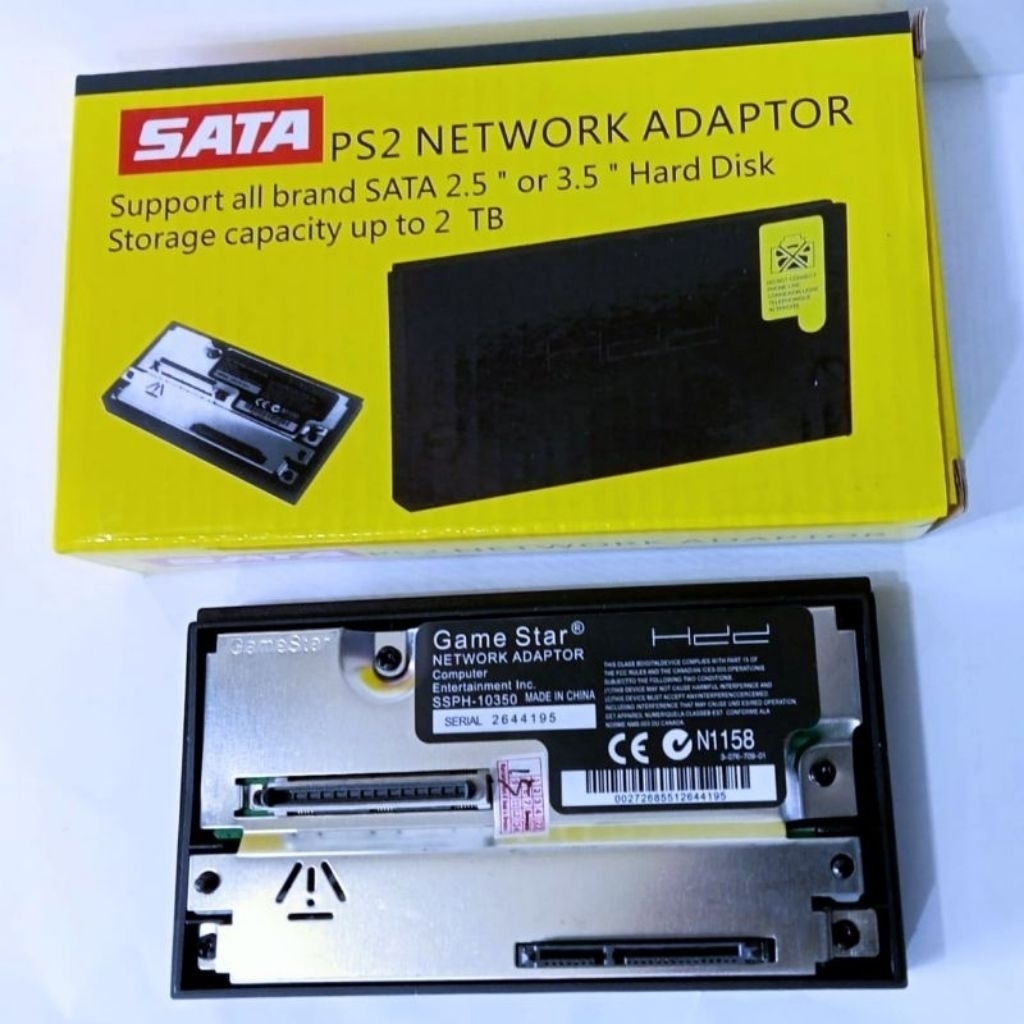 NA SATA / NETWORK ADAPTOR PS2 SATA