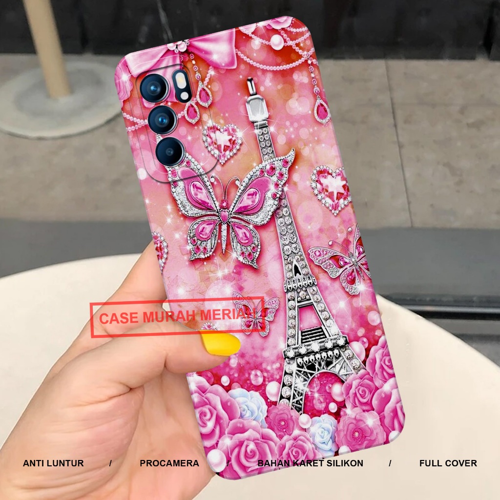 Case Oppo Reno 6 - Casing Hp Oppo Reno 6 Softcase Silikon Procamera - Softcase Oppo Reno 6 - Silikon