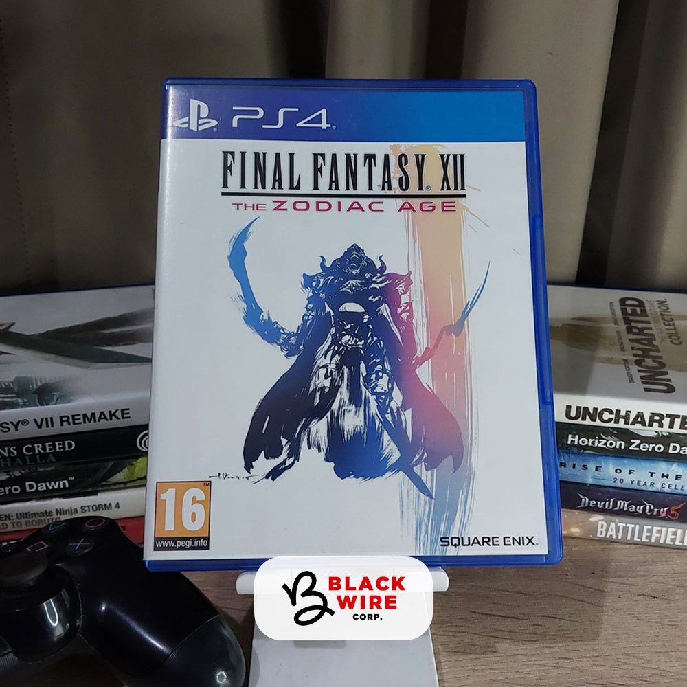 [BlackWire] BD PS4 Final Fantasy XII The Zodiac Age Kaset PS Game Blu-Ray PlayStation Second