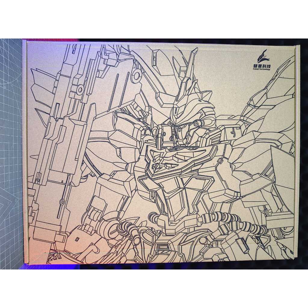 Comet Technology MG 1/100 MSN-06S The Red Comet Sinanju (TakumiVer.) Plamo