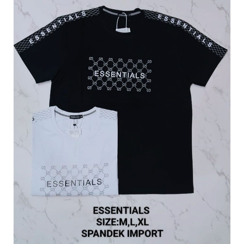 ESSENTIALS Kaos Pria Kwalitas Premium Import LUXURY ITEM