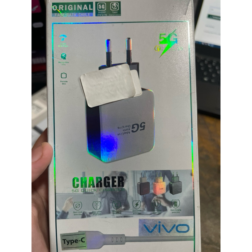 Vivo 5G Quick Charger 23.5W (Type-C)