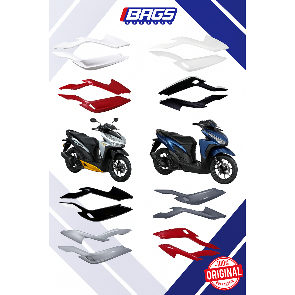 cover dek bawah samping kanan kiri vario 125/150 new 2018-2022 ibs
