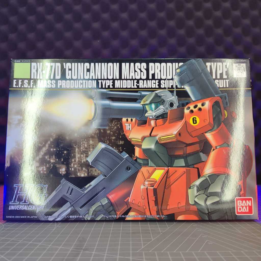 BANDAI 1/144 HGUC RX-77D Guncannon Mass Production Type
