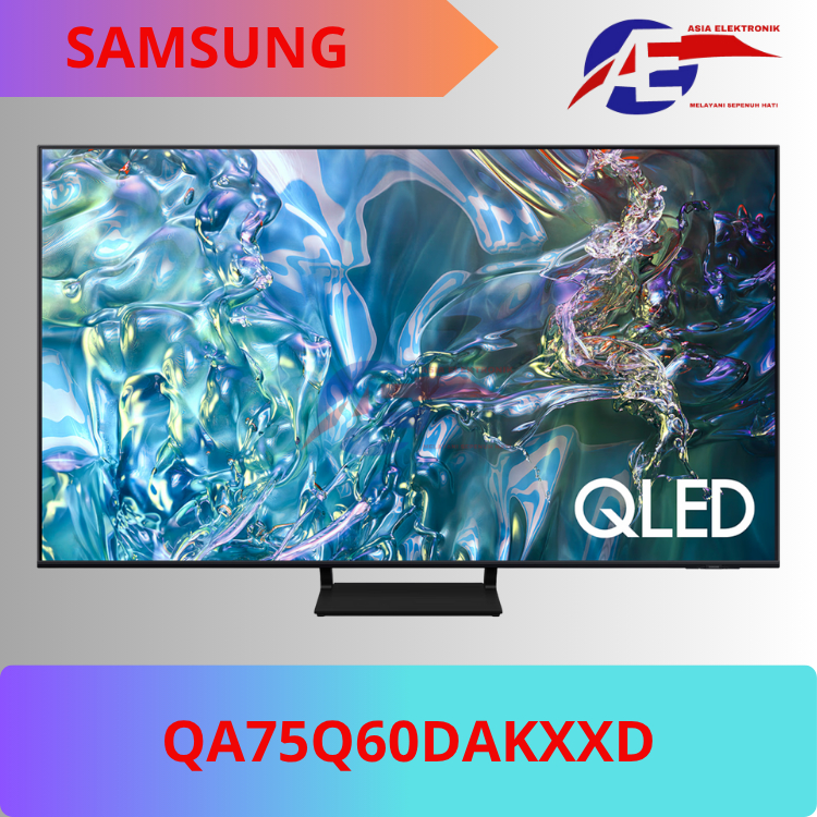 LED TV Samsung QA75Q60DAKXXD | Smart TV UHD 4K | 75 Inch | QLED