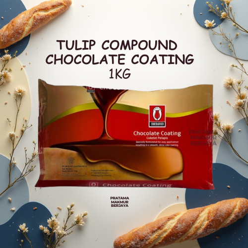 TULIP CHOCOLATE COATING 1KG / TULIP COMPOUND CHOCOLATE COATING 1KG