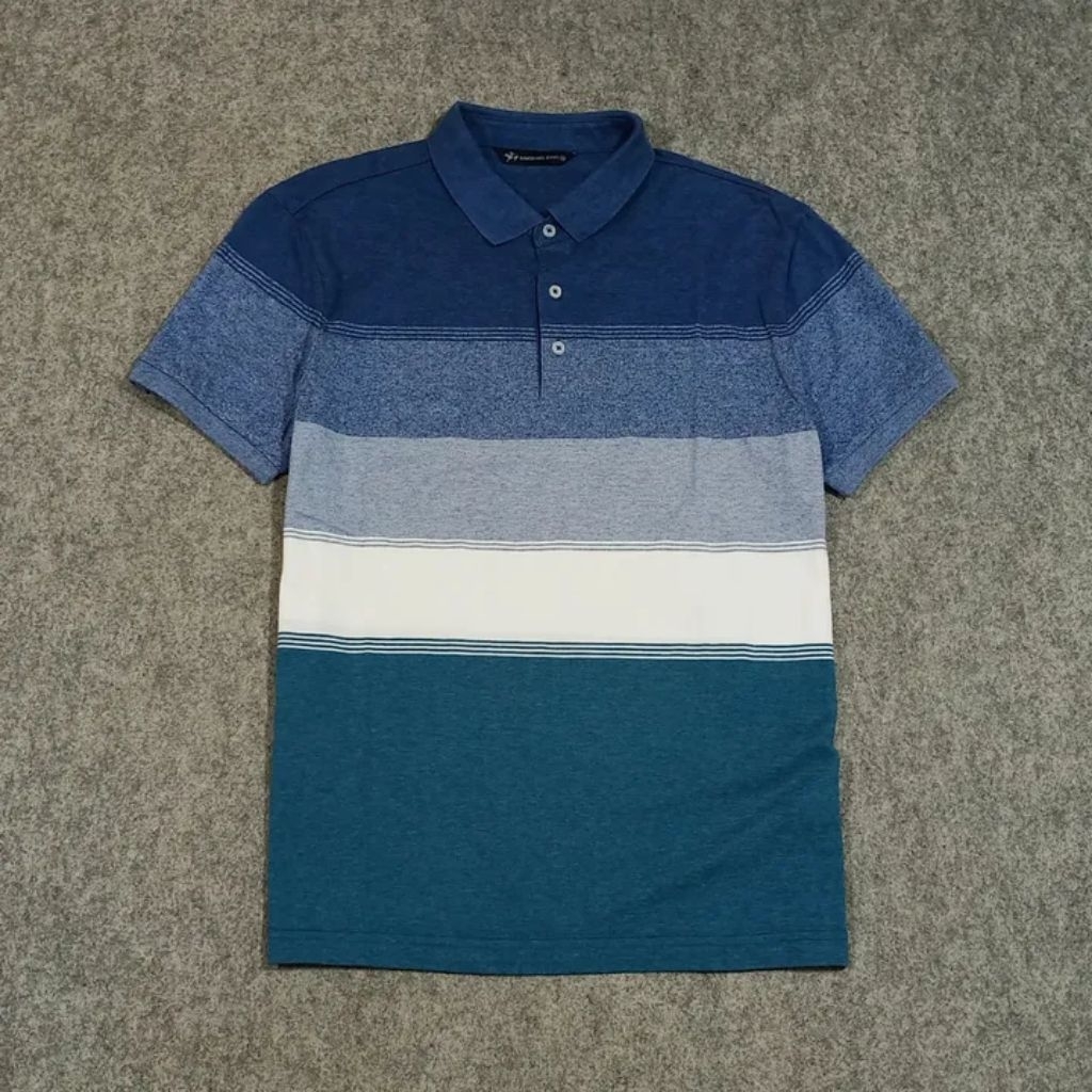 polo shirt polos pria lengan pendek BANG BANG size M second