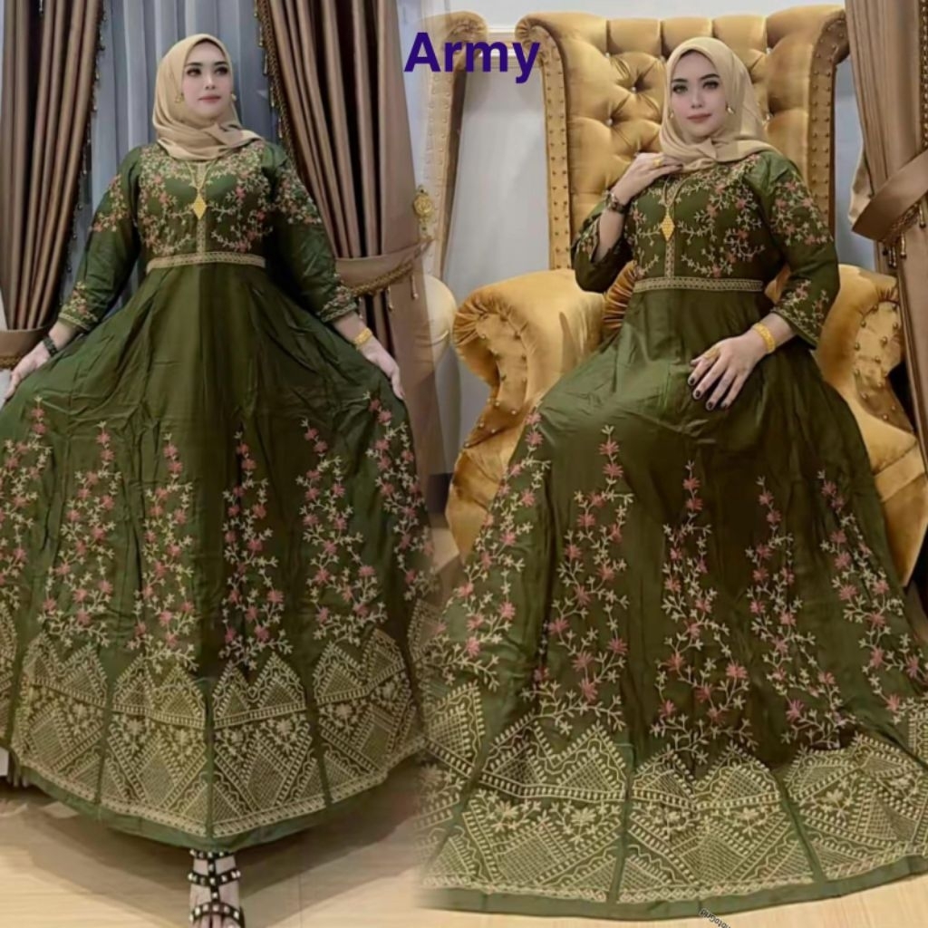GAMIS BORDIR HABIBAH