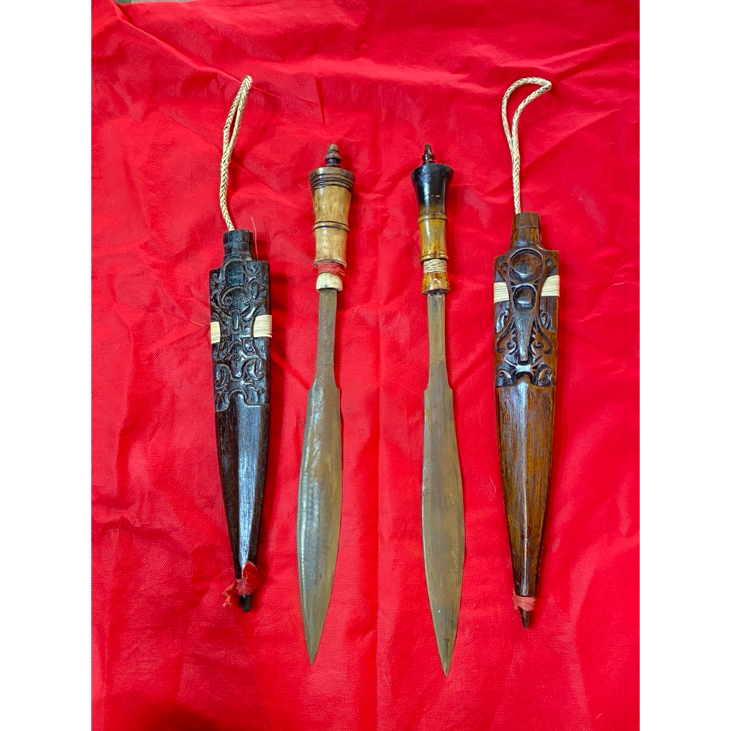 MANDAU DOHONG KHAS DAYAK KALIMANTAN