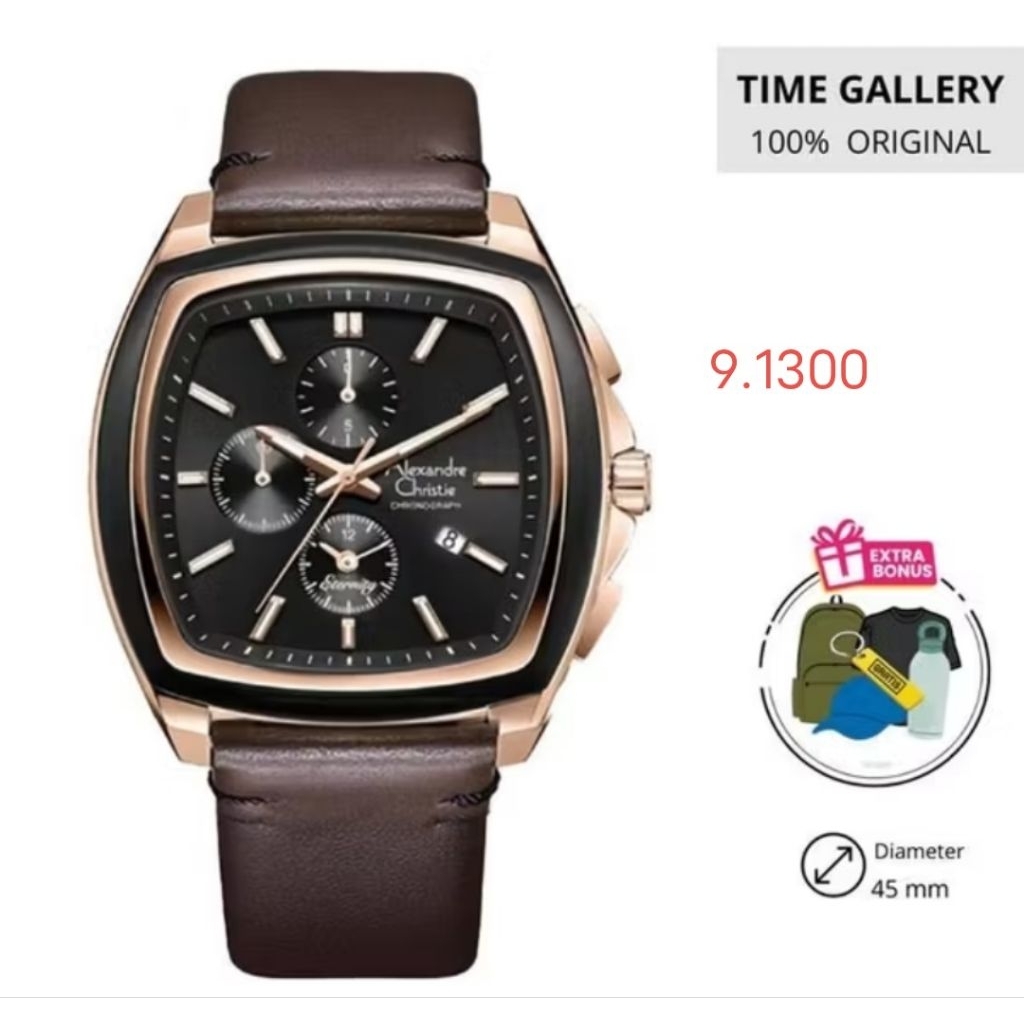 JAM TANGAN ALEXANDRE CHRISTIE ORIGINAL 1017