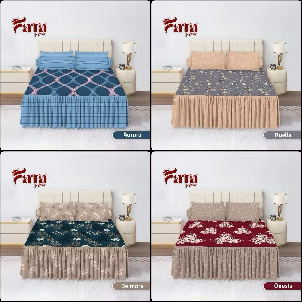 FATA - Sprei Rumbai / Seprai Rumbai FATA Ukuran King 180x200x30