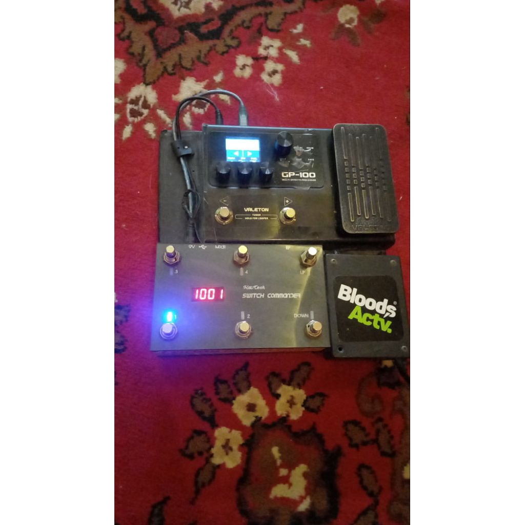 valeton gp100+kavtech controller