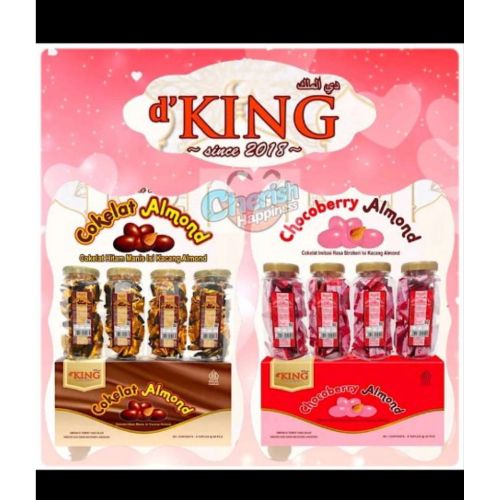 king coklat almond