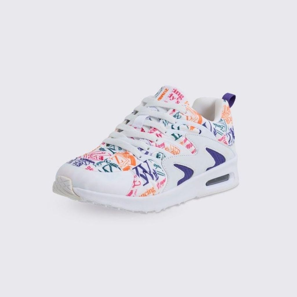 Zumba Printed Air Lo Shoes - White