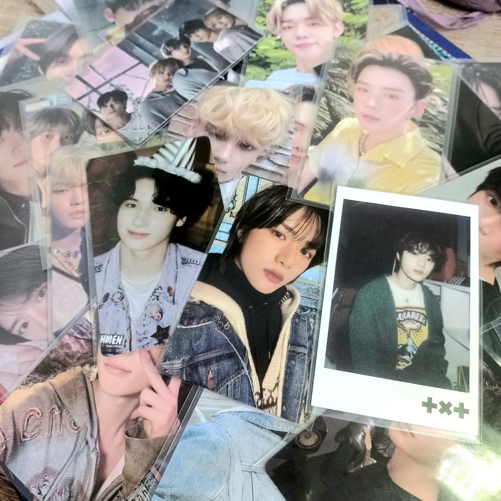 photocard txt yeonjun beomgyu hueningkai dicon d’festa memo fourth 4th story midsummer orangeade sun