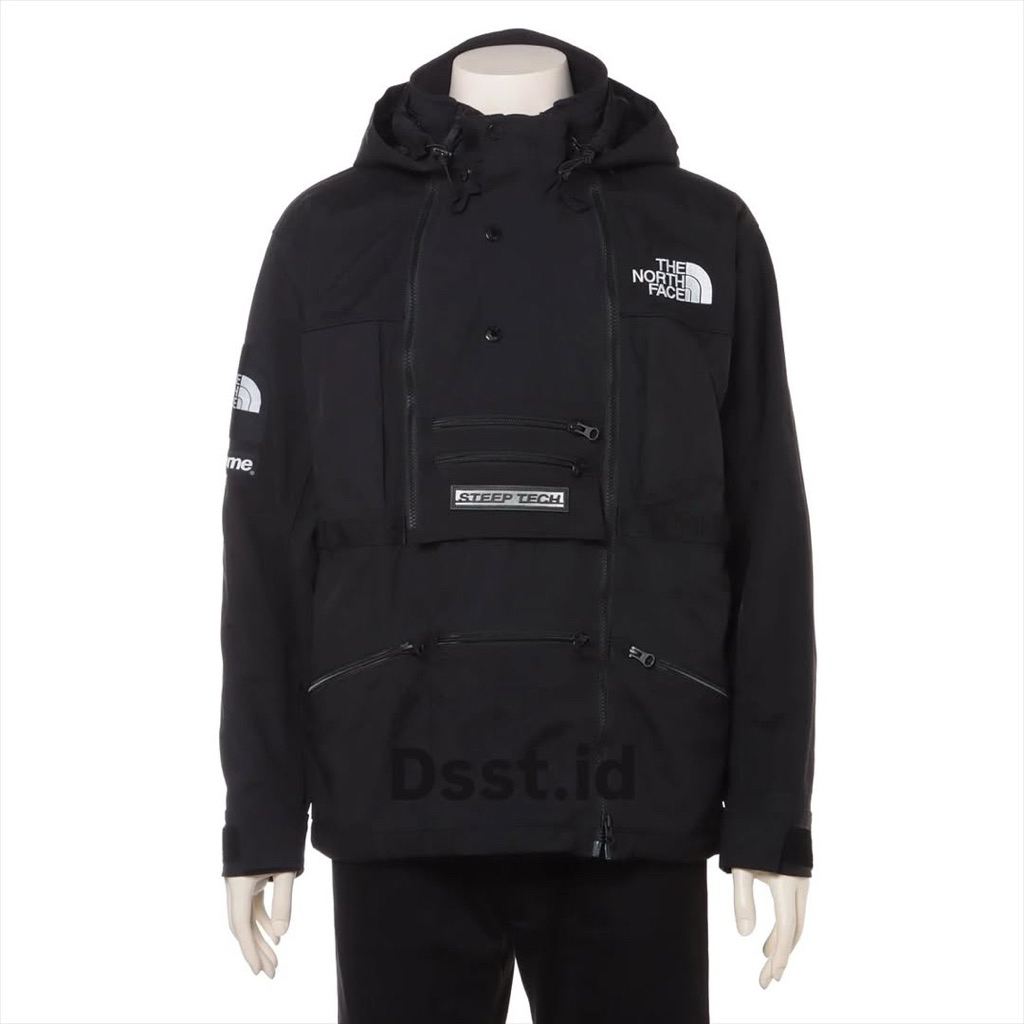 THE NORTH FACE STEEP TECH X SUPREME BLK