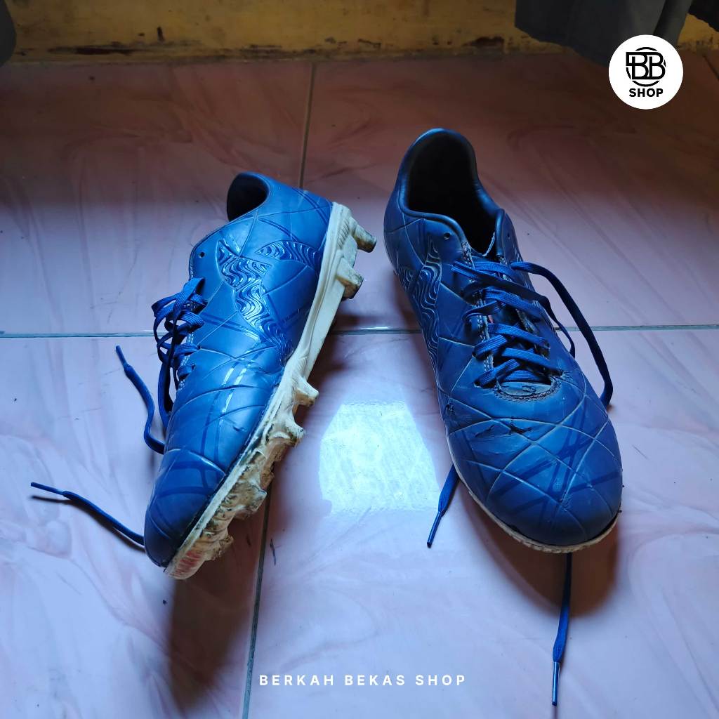 Sepatu Bola Ortuseight Zenith FG Original Biru Bekas