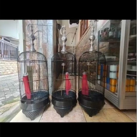 [KHUSUS INSTANT] Helopet Kolibri Pleci Sogon dm23 Fullset Sangkar burcil Kandang