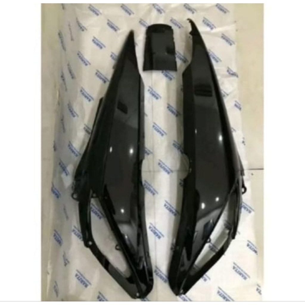 body supra x 125 lama karbu warna hitam 2005-2008