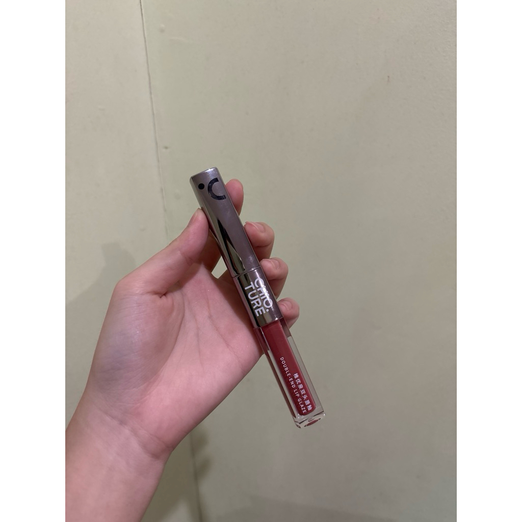 preloved pakai sekali - Chioture Lip Gloss Double End Lip Glaze G08