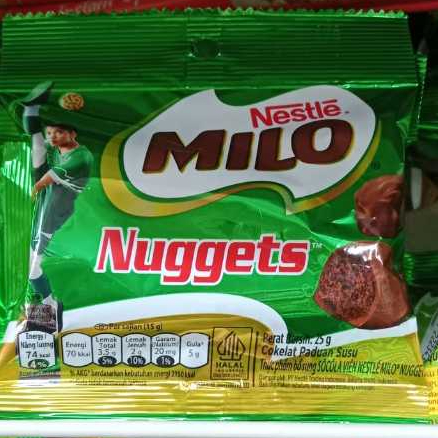 Milo Nuget 25gr-Milo nuget murah-Milo coklat Nuget