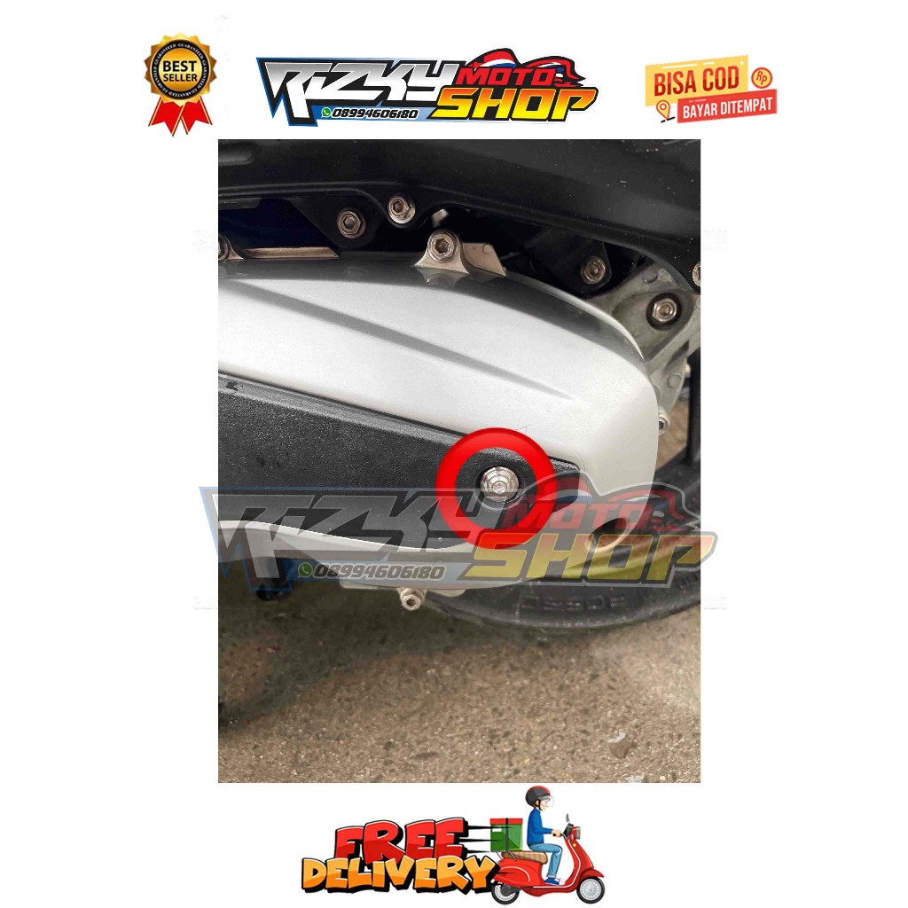 BAUT AIRDUCK COVER CVT ( 1 BAUT ) MODEL 2 KUNCI BIASA PCX 160 STYLO ADV VARIO 160 150 LOKAL CBU NEW 