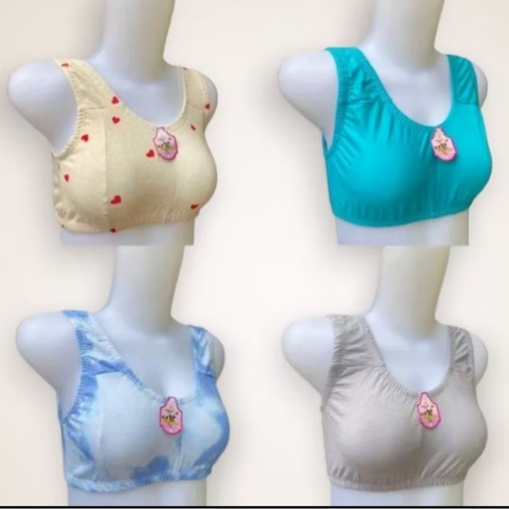 6 pcs MINISET WANITA DEWASA Katun Jumbo BRA/BH Miniset bumil busui miniset cewe TERMURAH