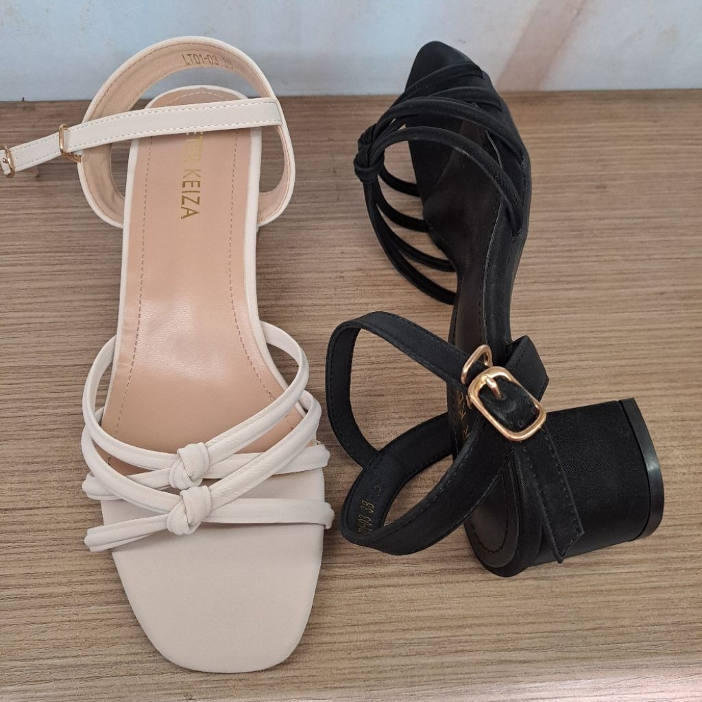 sandal wanita heels 5 cm peter keiza