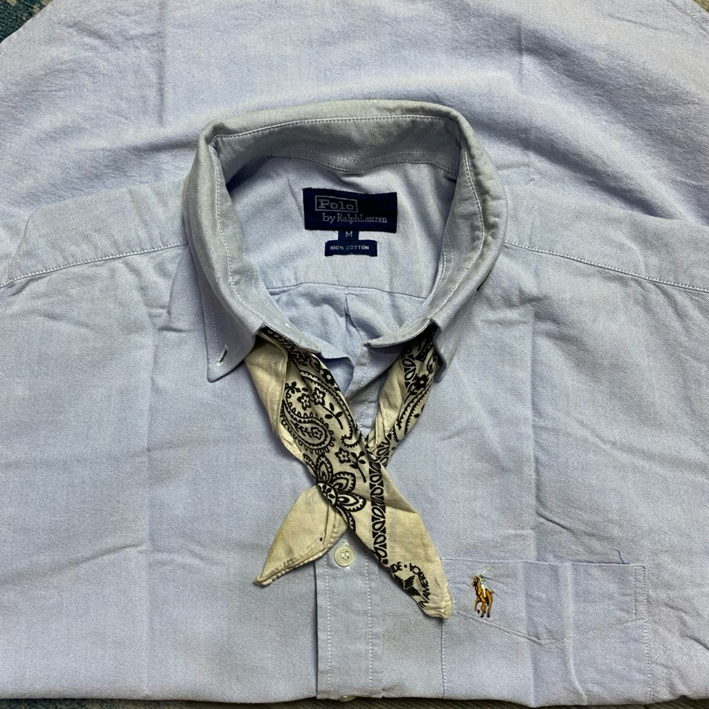 KEMEJA POLO RALPH LAUREN OXFORD SECOND ORIGINAL