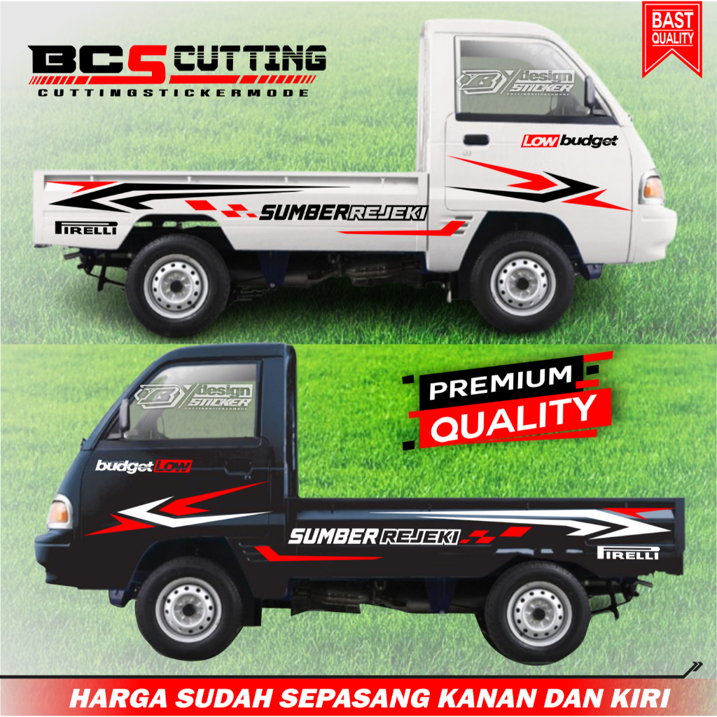 NEW stiker mobil pickup carry futura Stiker Pickup Indonesia stiker Striping Mobil Pickup