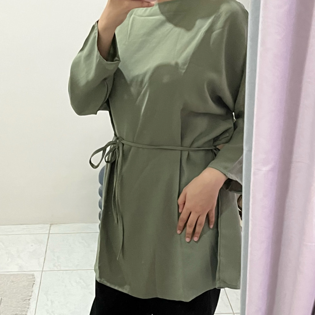 Tunik Hijau Army