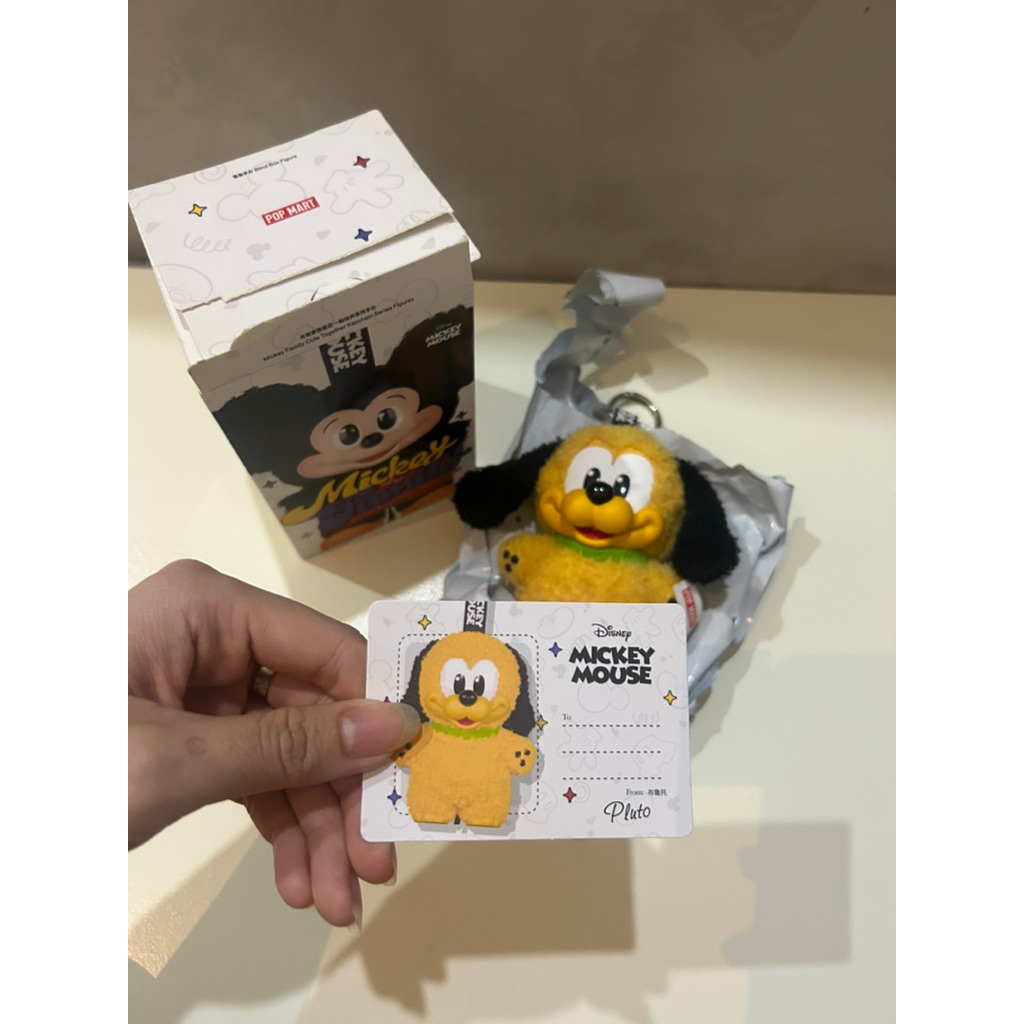 Disney POP MART PLUTO — POP MART ori 100%
