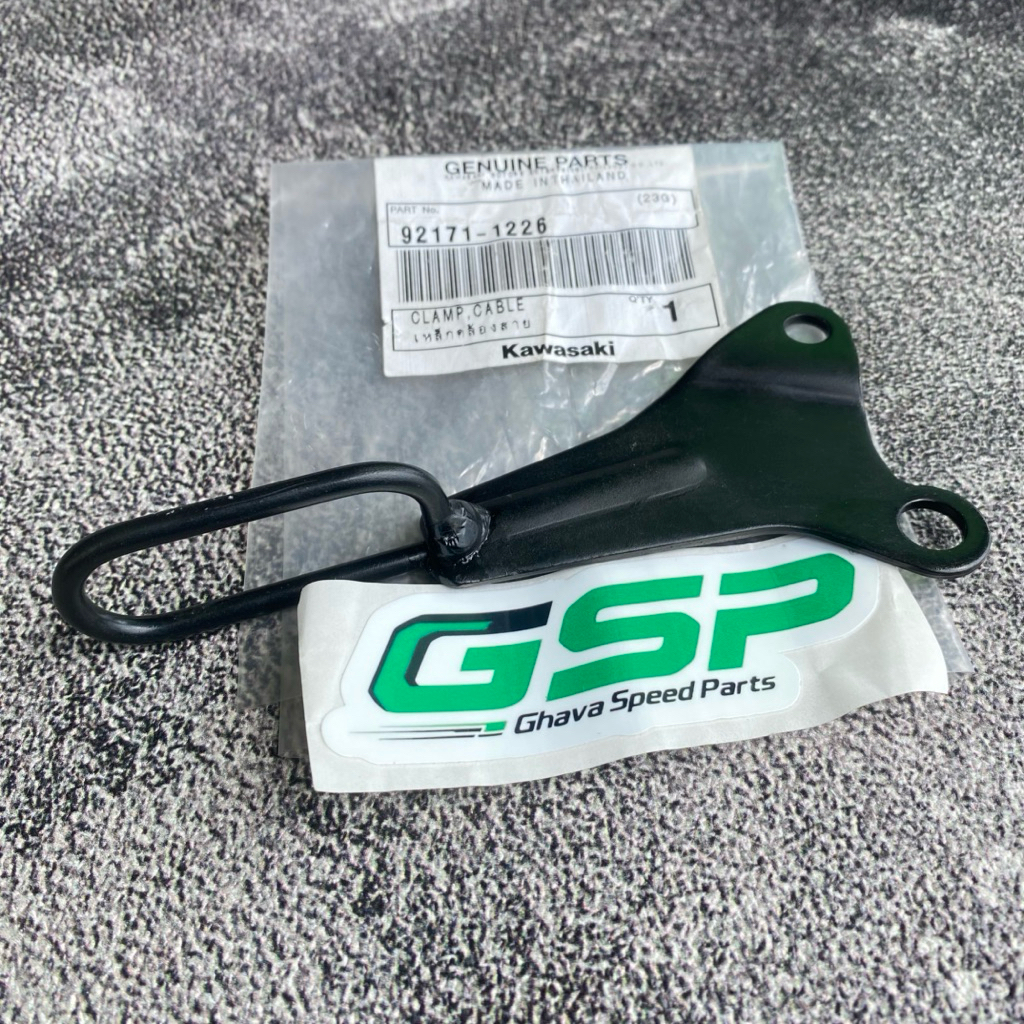Bracket Clamp Dudukan Kabel Speedometer Kawasaki Ninja RR Old New CBU ZX Original 92171-1226 Clamp S