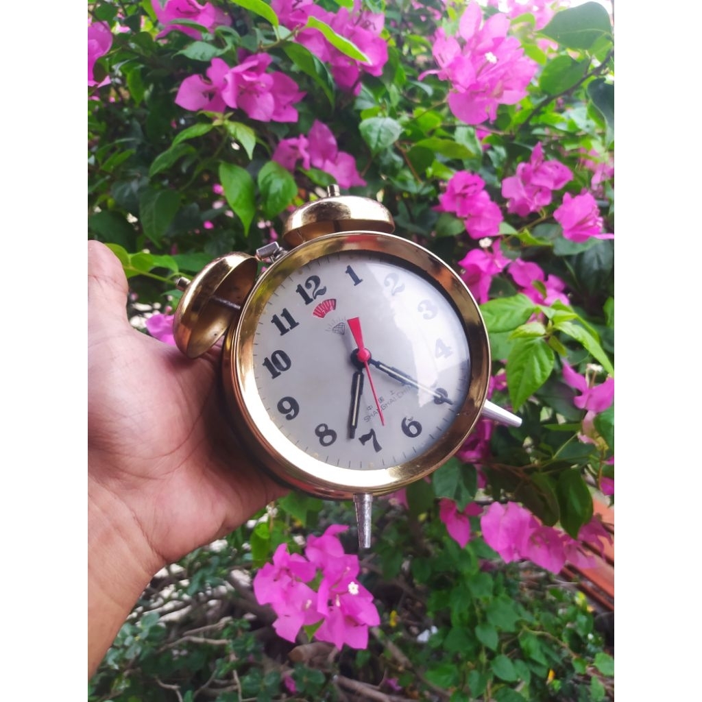 jam weker manual kuno jadul lawas antik vintage