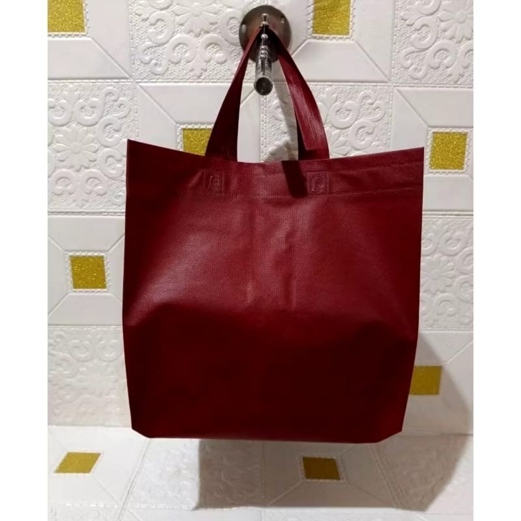 TAS SPUNBOND POLOSAN UKURAN 25 X 27#tas kotak nasi#tas hajatan#tas berkat#tas walimah#tas souvenir#t