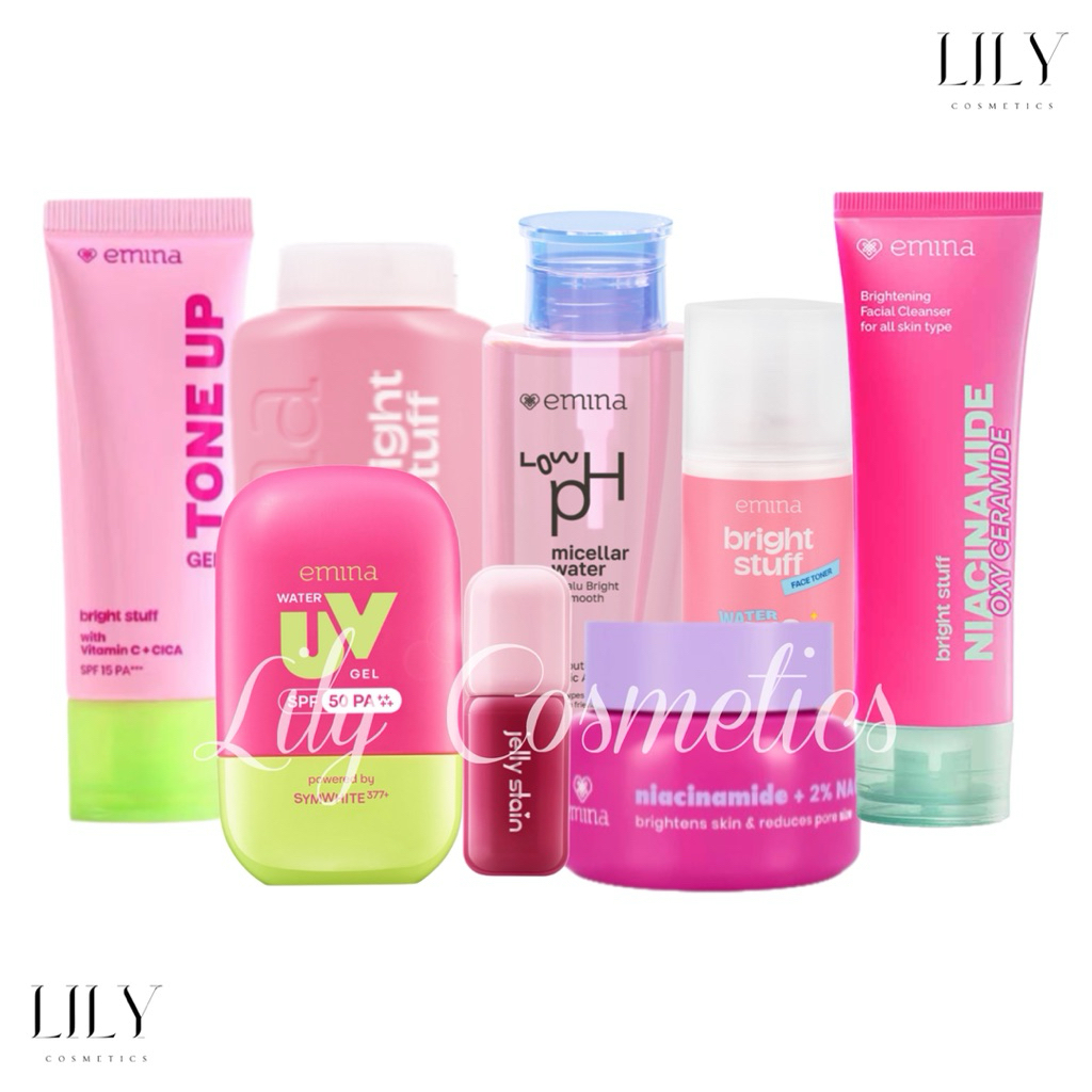 Emina Glowing Set -  Paket Skincare Mencerahkan Lengkap Remaja