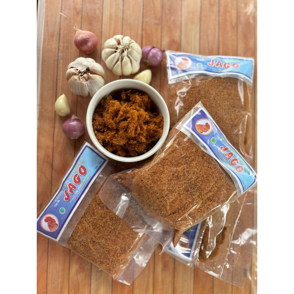 ABON SAPI ISTIMEWA CAP K JAGO kemasan 250 gr| Asli Boyolali | Abon Sapi Halal 100% Daging Sapi Asli 
