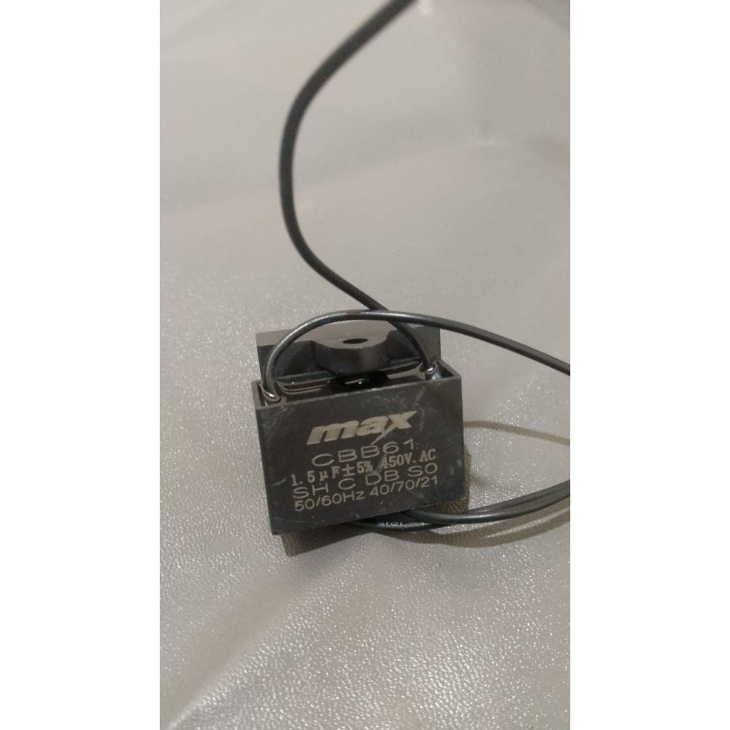 kapasitor capasitor non polar kipas angin 1,5uf 1.5uf 450v