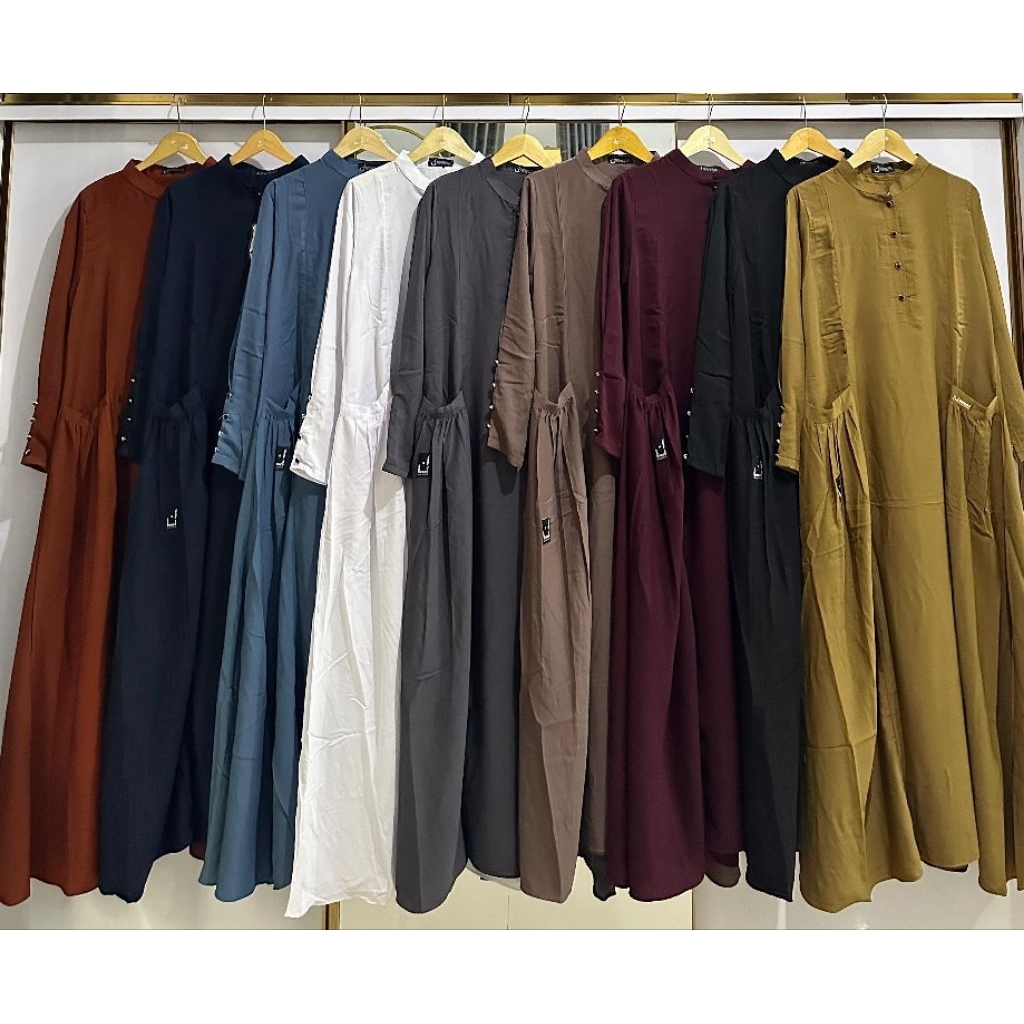 Dress qhisty by Annashihah Gamis annashihah