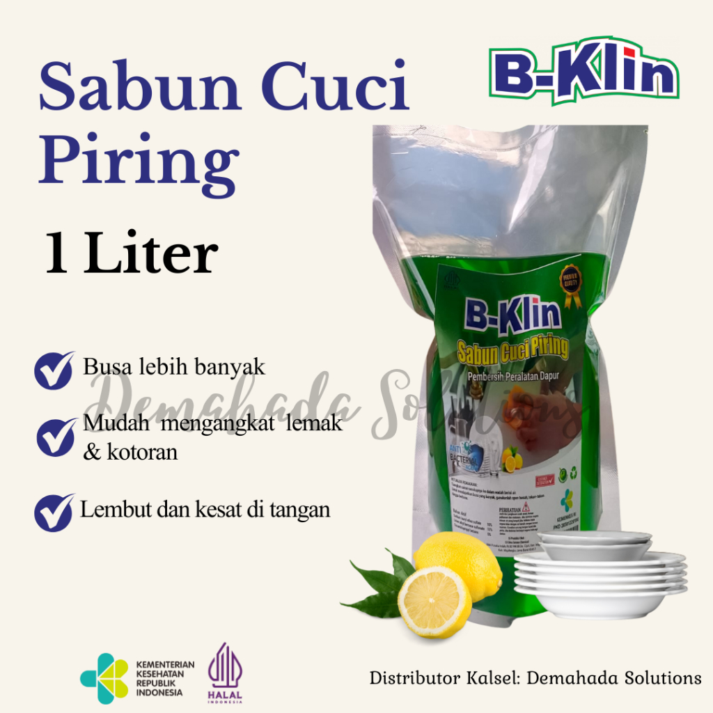 Sabun Cuci Piring ampuh angkat kotoran B-Klin